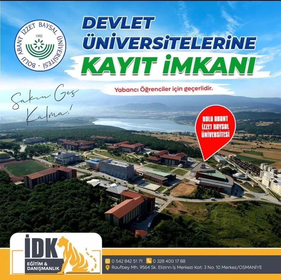 Bolu Abant İzzet Baysal Üniversitesi 